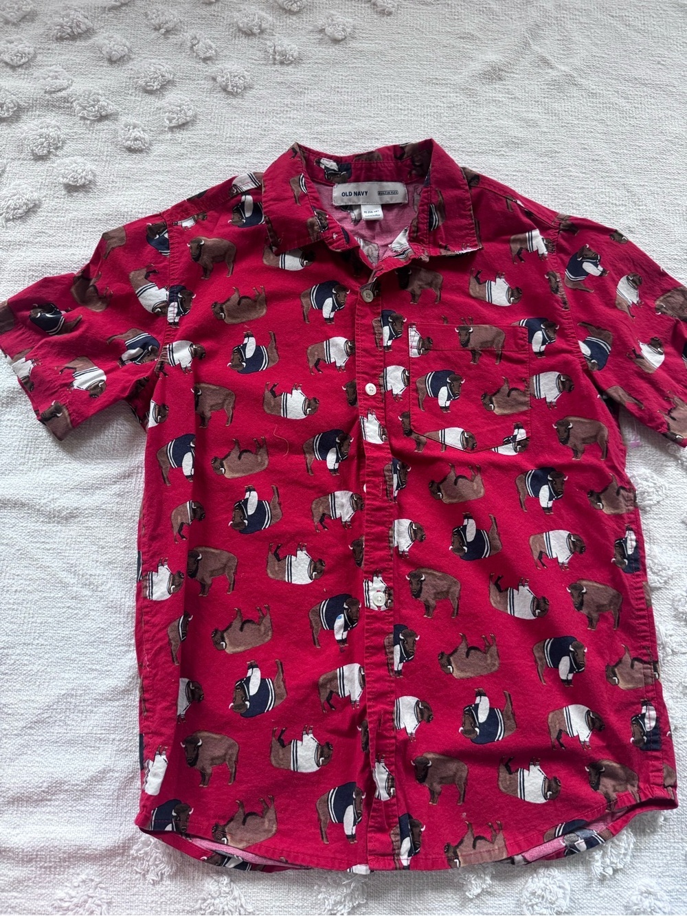 Old Navy Buffalo button down shirt -SZ 14/16